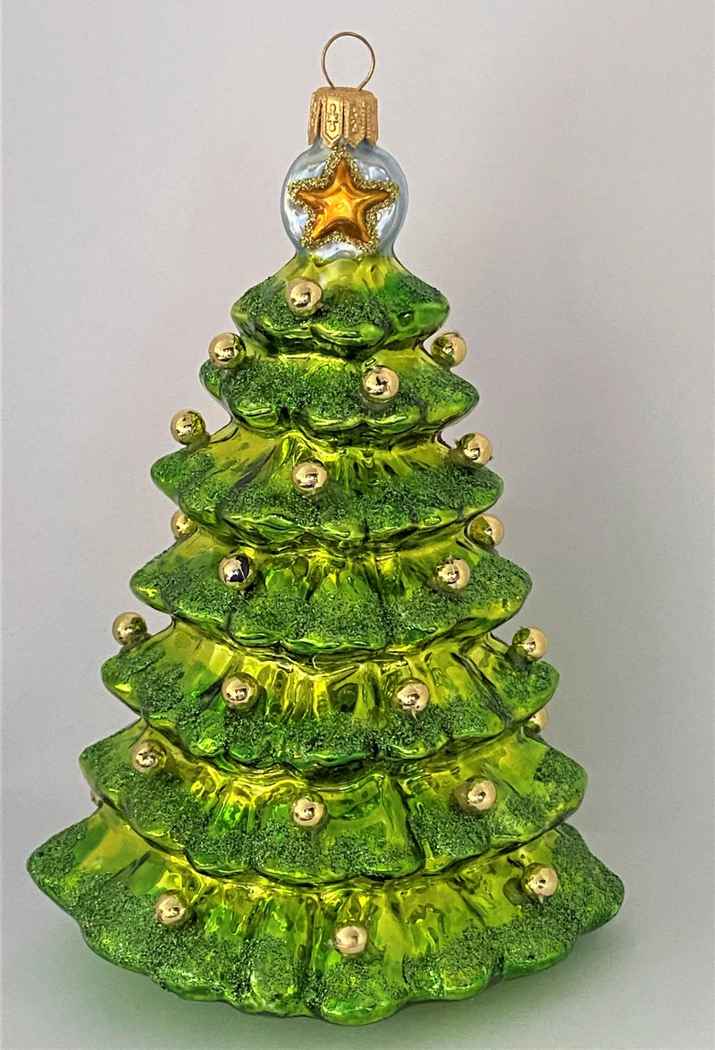 Die Heilige Familie im Schutz des Weihnachtsbaumes