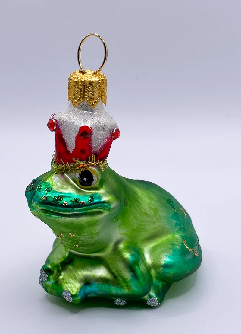 Froschkönig mit roter Krone