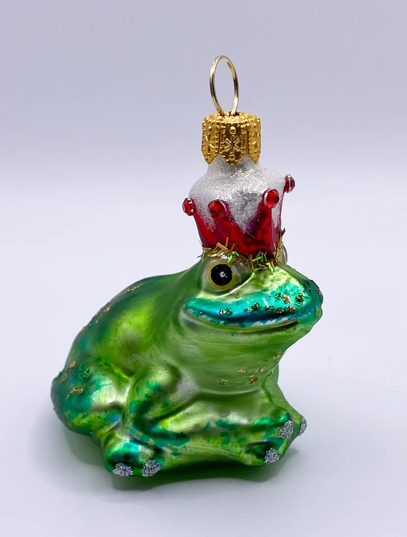 Froschkönig mit roter Krone