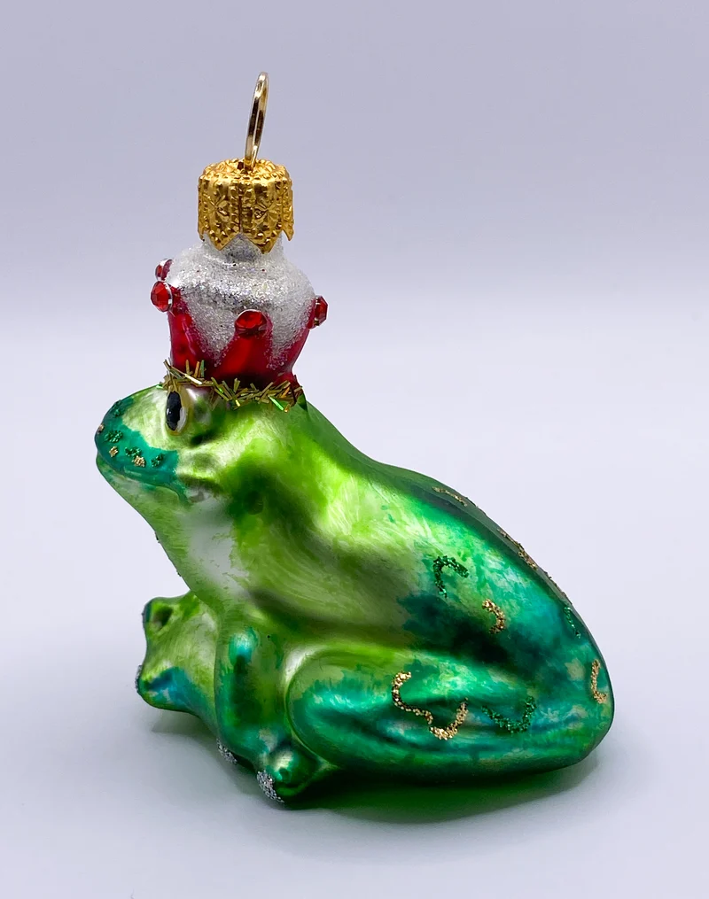 Froschkönig mit roter Krone