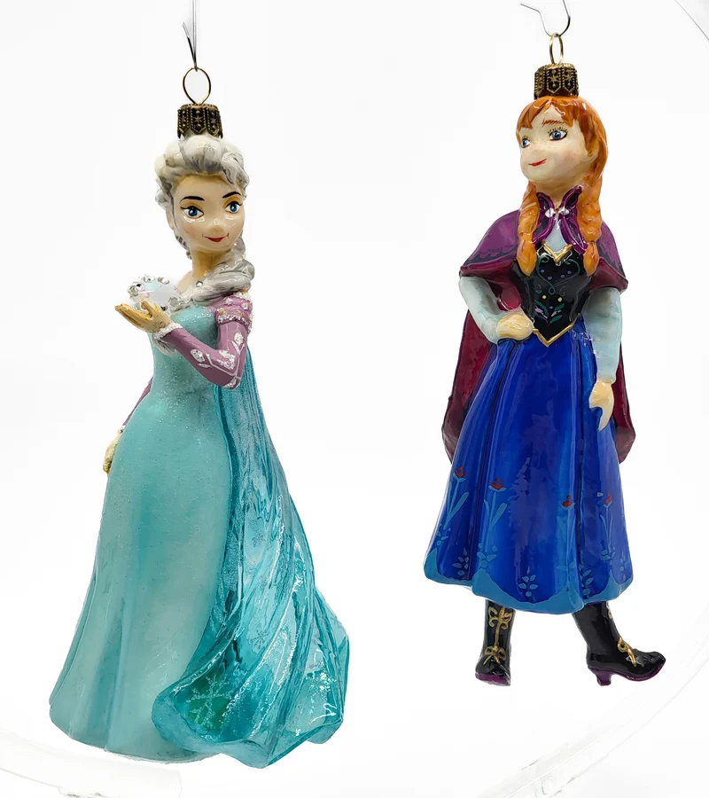 Anna und Elsa, 2er Set, in Holzbox, ATLASART