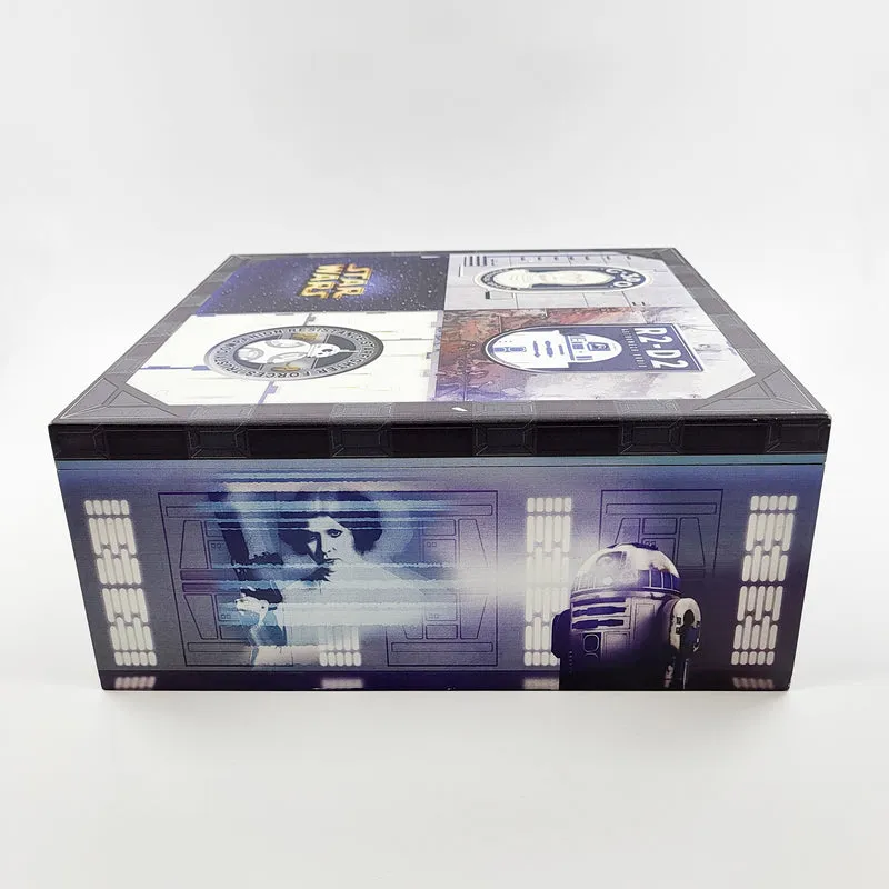 BB-8, C-3PO und R2-D2 von Star Wars, 3er Set, in Holzbox, AtlasArt