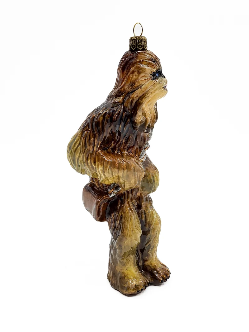 Master Yoda, Chewbacca, C-3PO und R2-D2 von Star Wars, 4er Set, in Holzbox