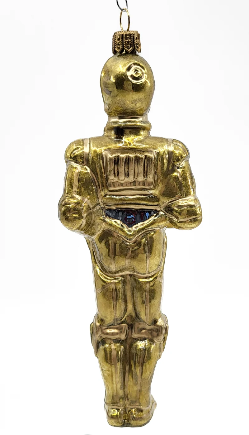 Master Yoda, Chewbacca, C-3PO und R2-D2 von Star Wars, 4er Set, in Holzbox