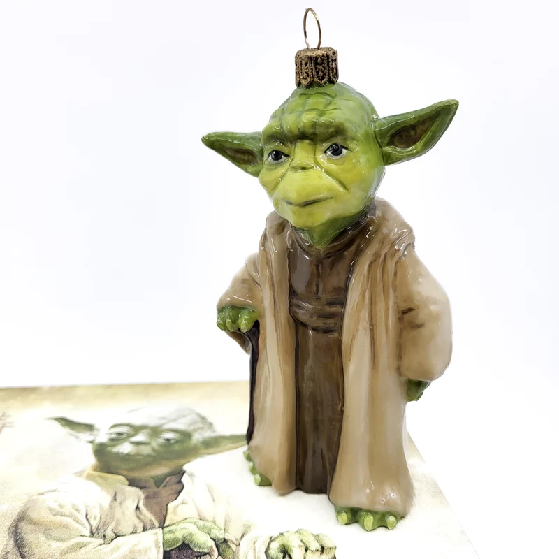 Master Yoda von Star Wars, in Holzbox AtlasArt