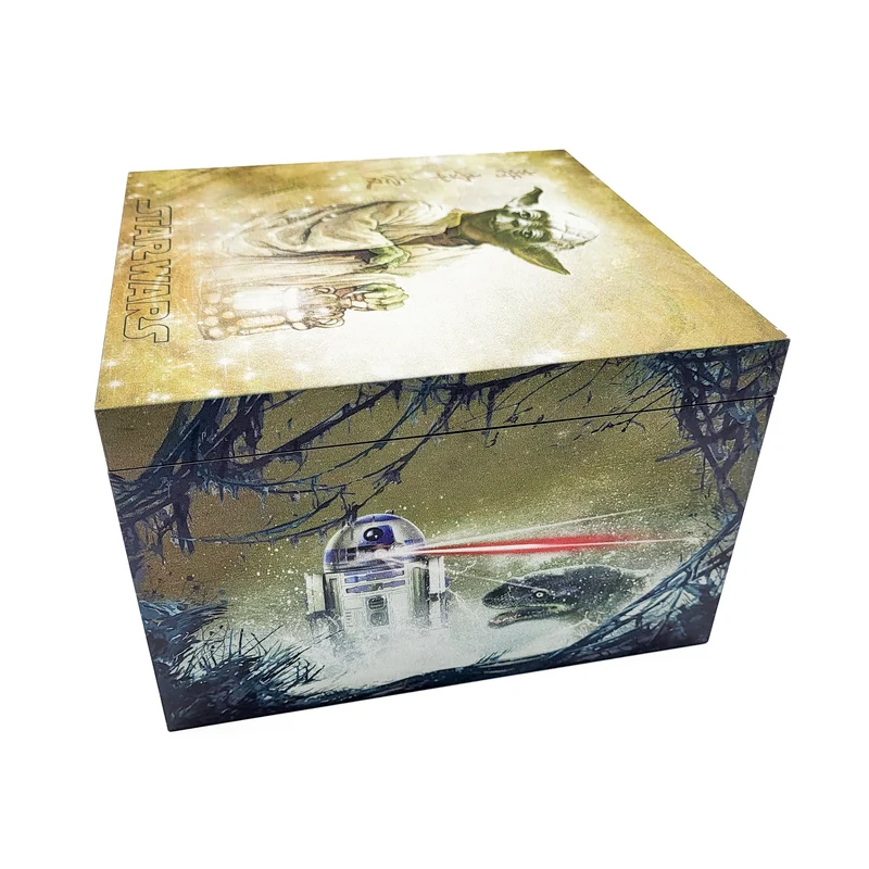 Master Yoda von Star Wars, in Holzbox AtlasArt