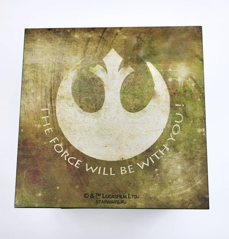 Master Yoda von Star Wars, in Holzbox AtlasArt