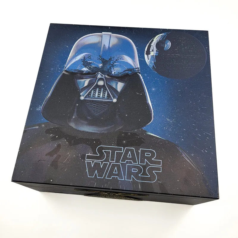 Darth Vader und Stormtrooper von Star Wars, 2er Set, in Holzbox, AtlasArt