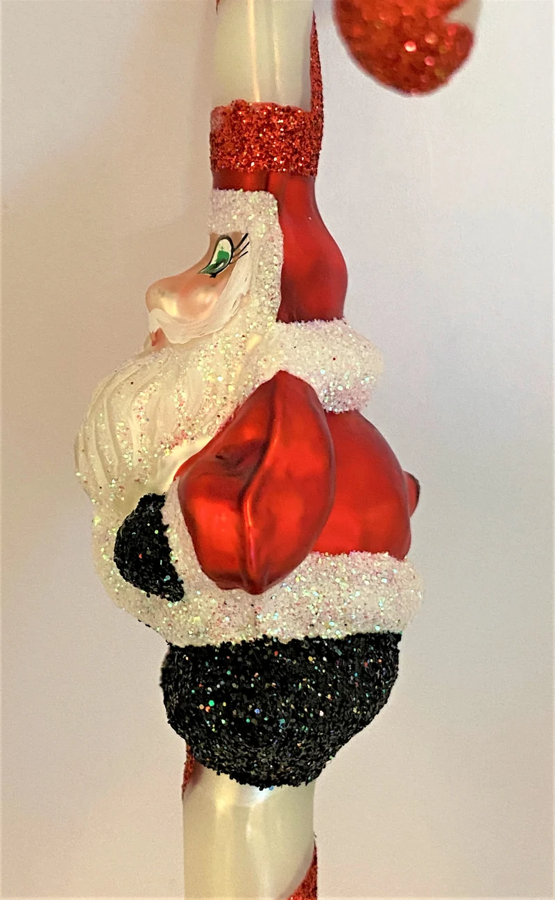 Candy Cane mit Santa Claus