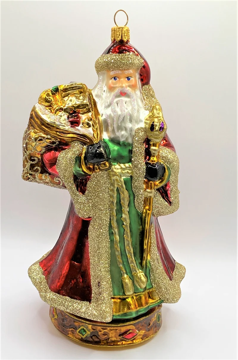 Nikolaus bringt die Geschenke im grossen braunen Sack