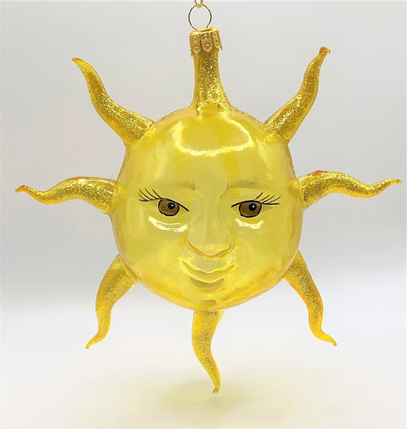 Sonne mit Gesicht