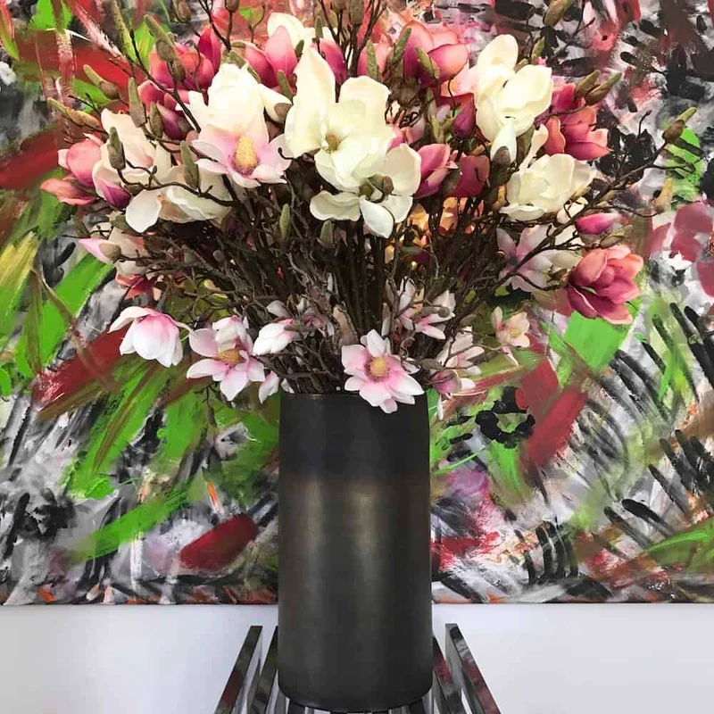 Vase EDEN Perl-Braun 37,5 cm