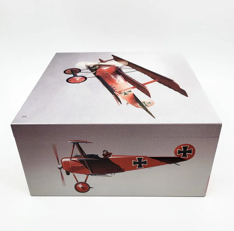 Flugzeug Roter Baron, in Holzbox, AtlasArt