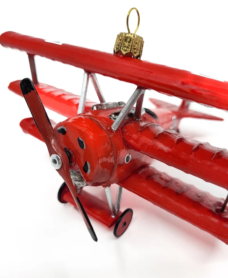 Flugzeug Roter Baron, in Holzbox, AtlasArt