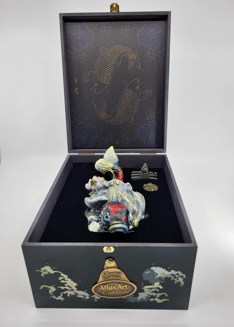Koi im Sprung, AtlasArt