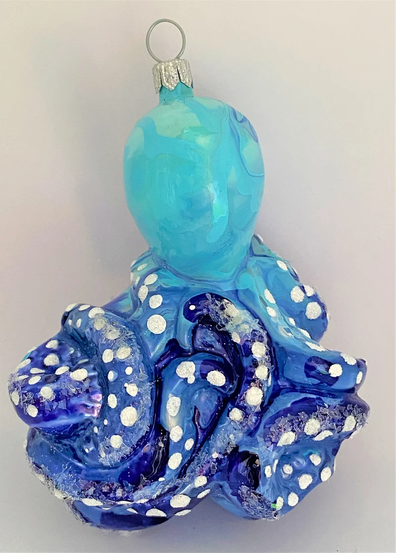 Blauer Tintenfisch
