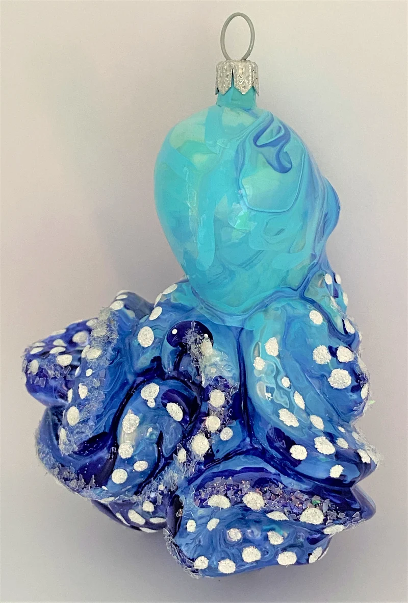 Blauer Tintenfisch