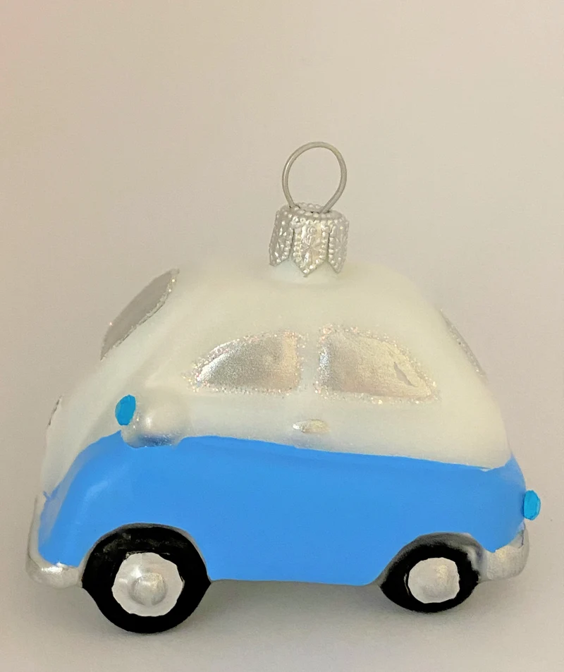 Hellblaue Isetta