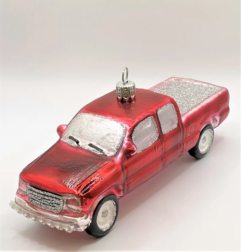 Roter Pick Up