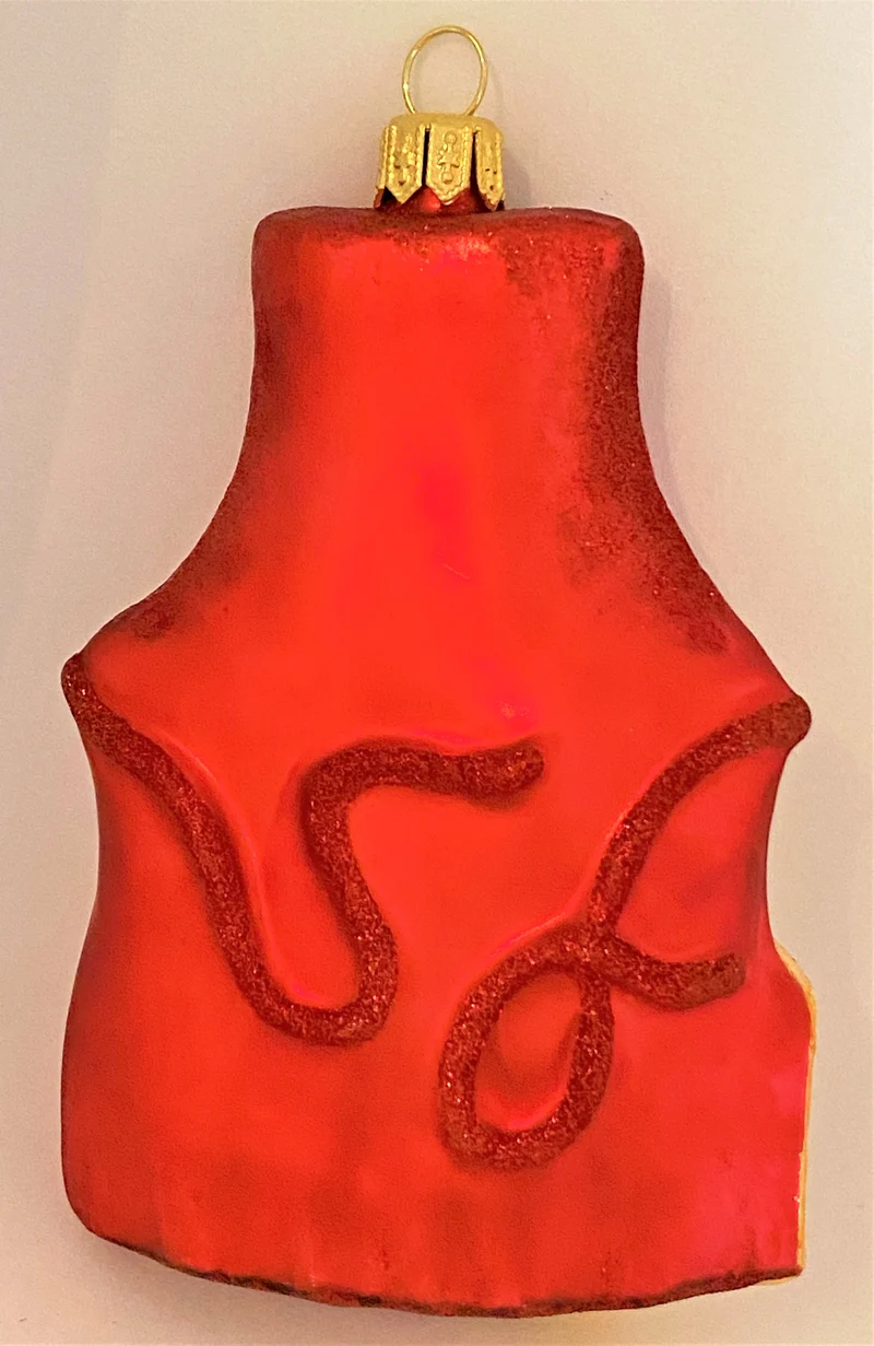 Kochschürze mit Topf-Handschuh