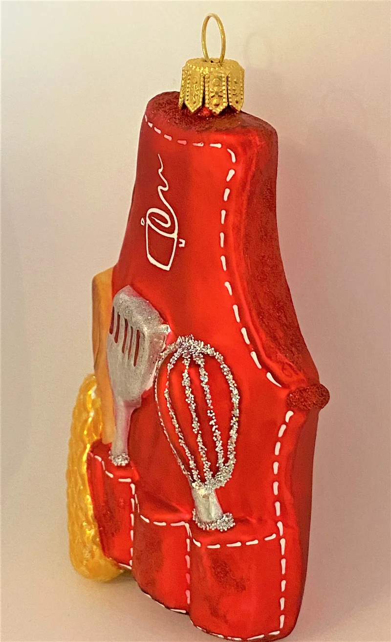 Kochschürze mit Topf-Handschuh