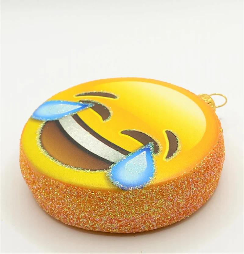 Tränen lachender Smiley, Emojis