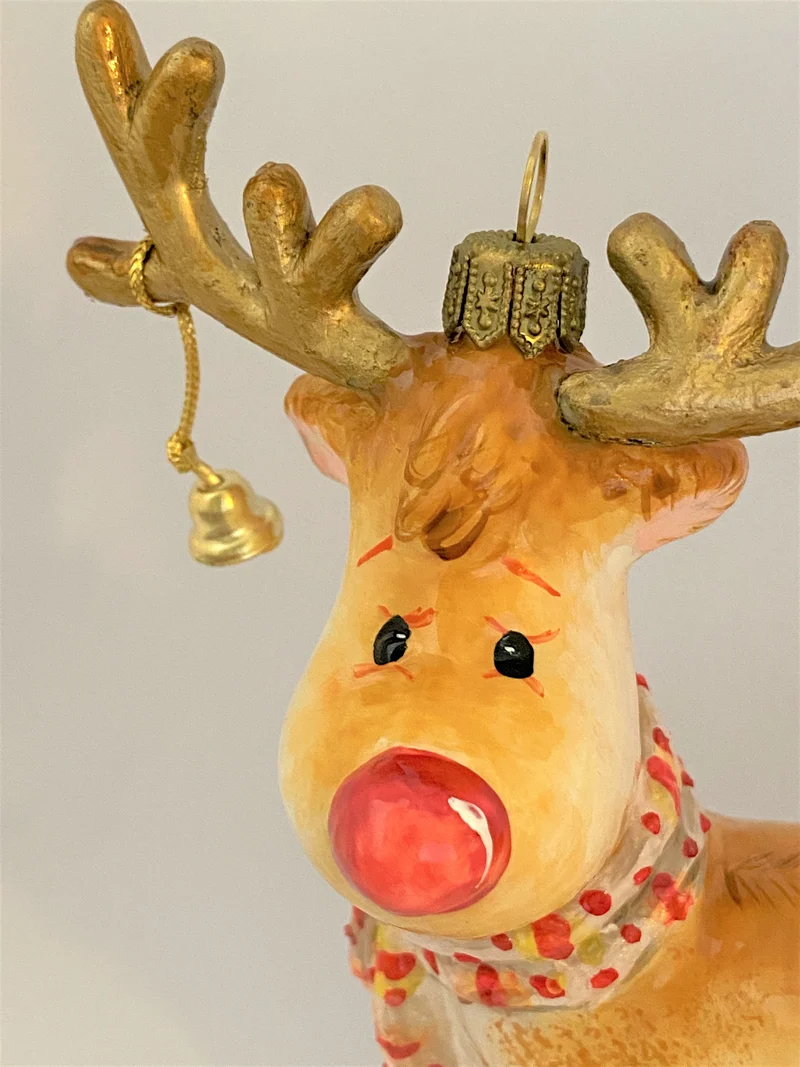 Rudolf mit Glöcklein am Geweih, ATLASART