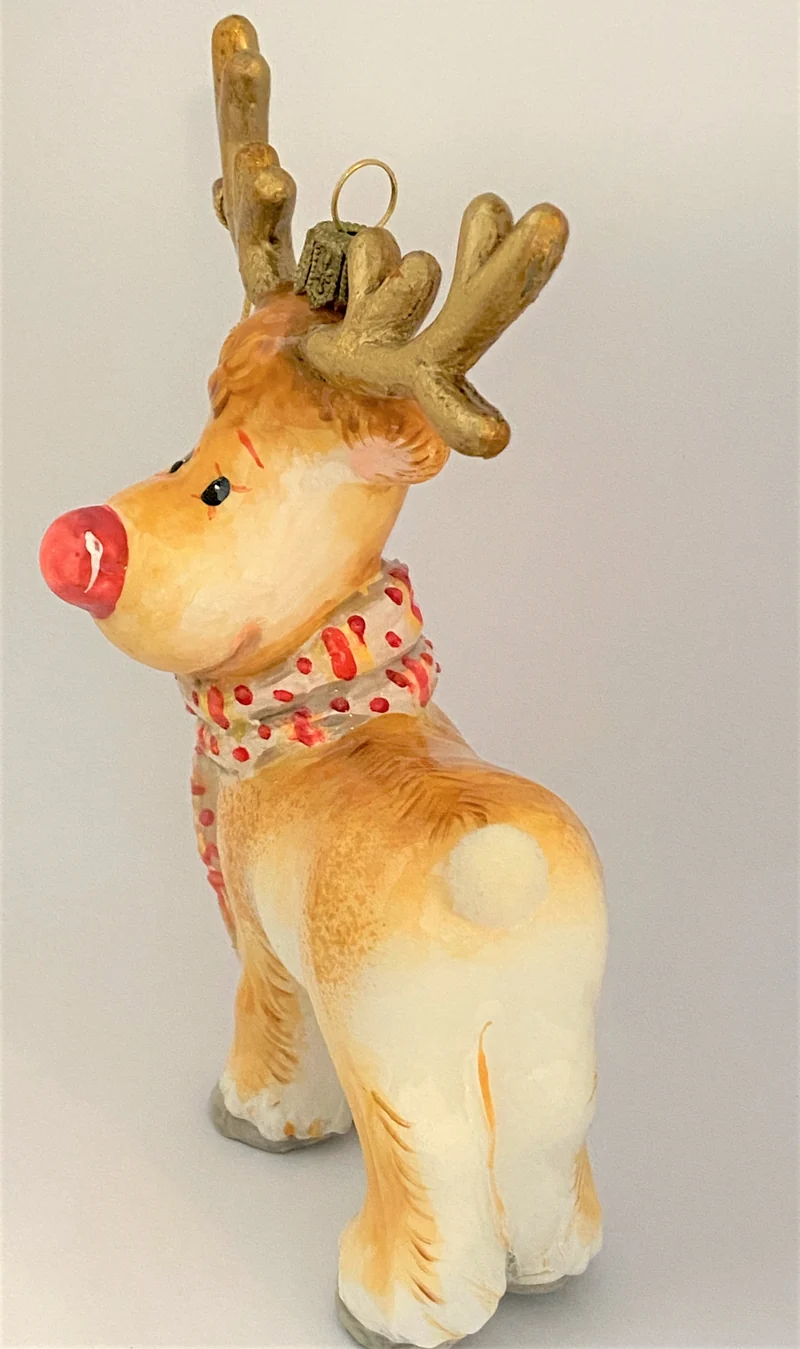 Rudolf mit Glöcklein am Geweih, ATLASART