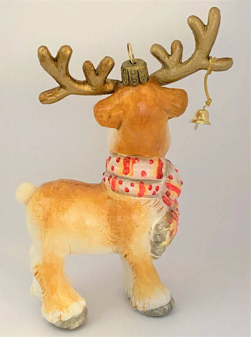 Rudolf mit Glöcklein am Geweih, ATLASART