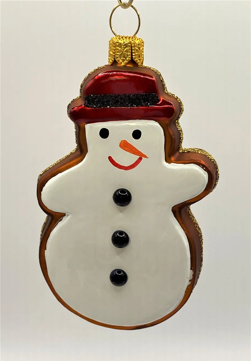 Weihnachtsplätzchen Schneemann
