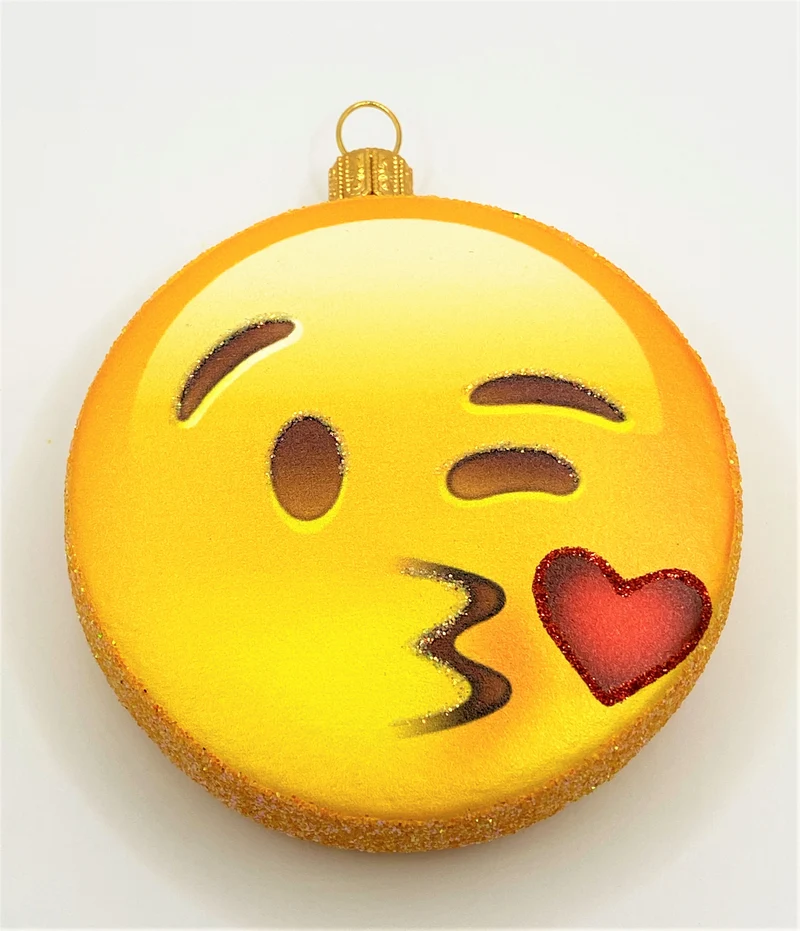 Smiley bläst dir einen Kuss zu, Emojis