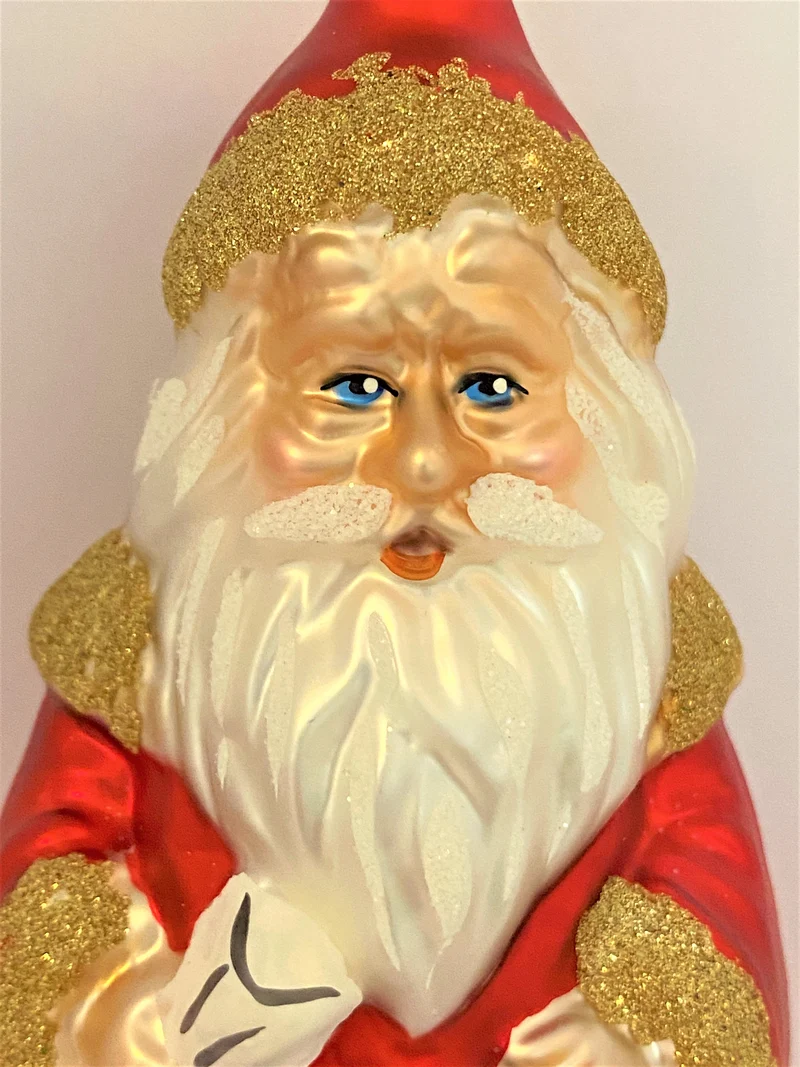 Nikolaus mit der Betragen-Liste