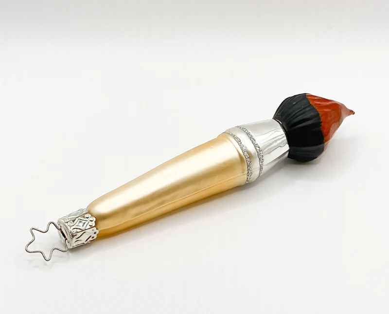 Roter Pinsel