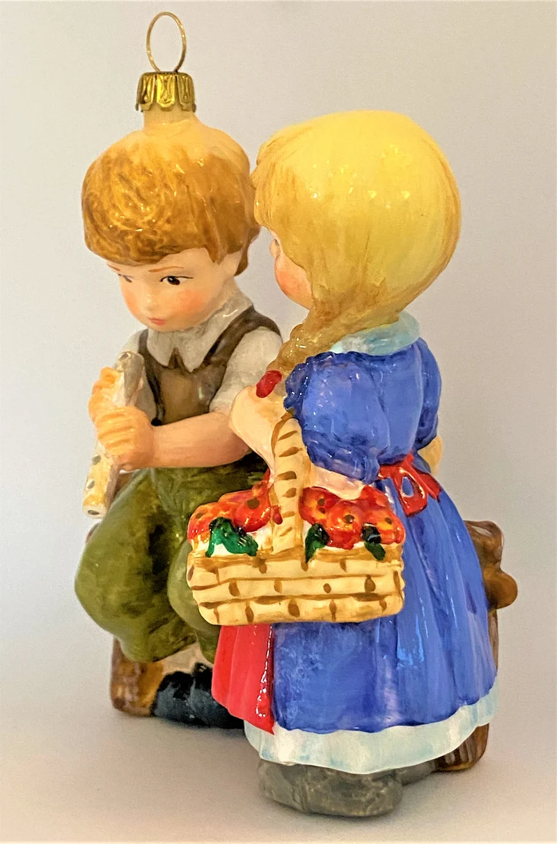 Das Mädchen lauscht dem Flötenspiel des Jungen, KOMOZJA MOSTOWSKI
