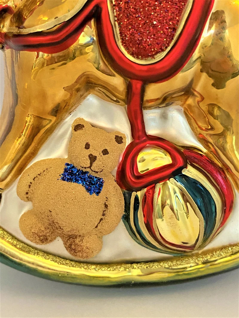 Schaukelpferdchen mit Christbaum, KOMOZJA MOSTOWSKI