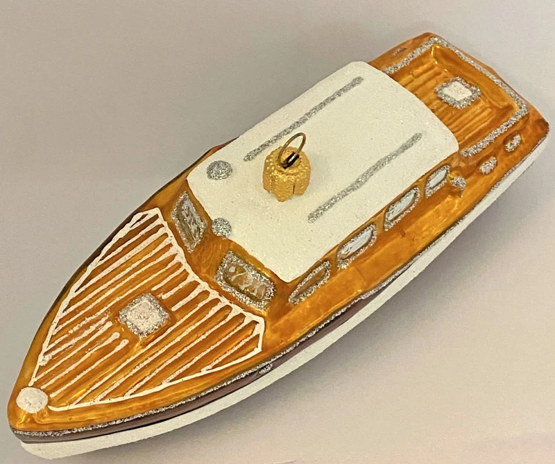 Klassisches Mahagoni Boot