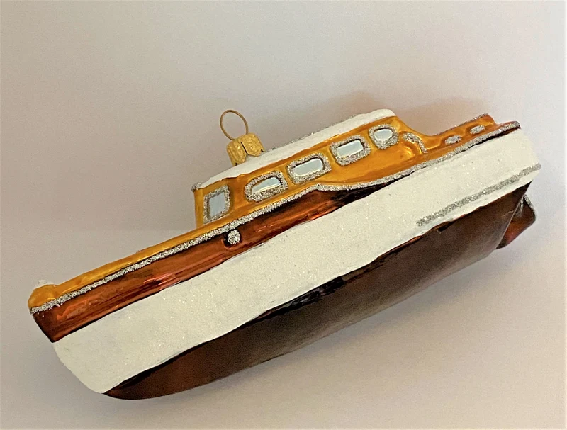 Klassisches Mahagoni Boot