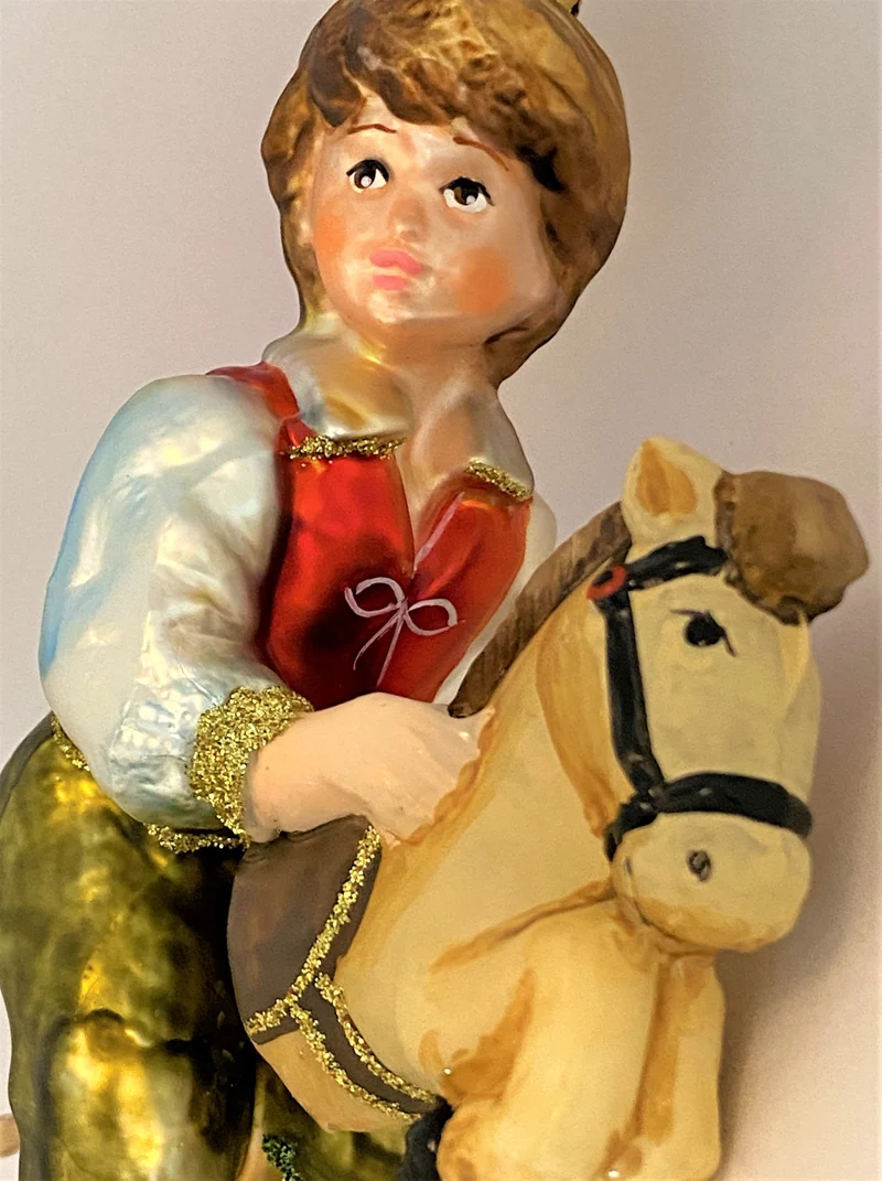 Junge mit Stecken-Pferdchen, KOMOZJA MOSTOWSKI