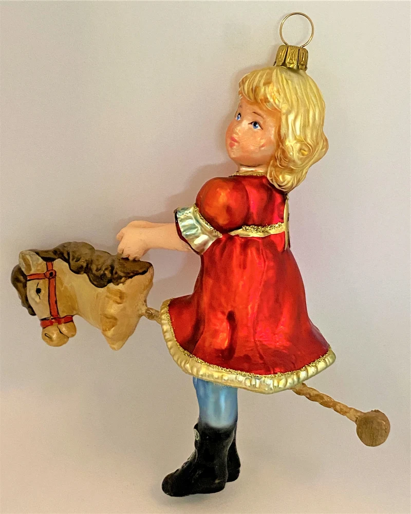 Mädchen mit Stecken-Pferdchen, KOMOZJA MOSTOWSKI