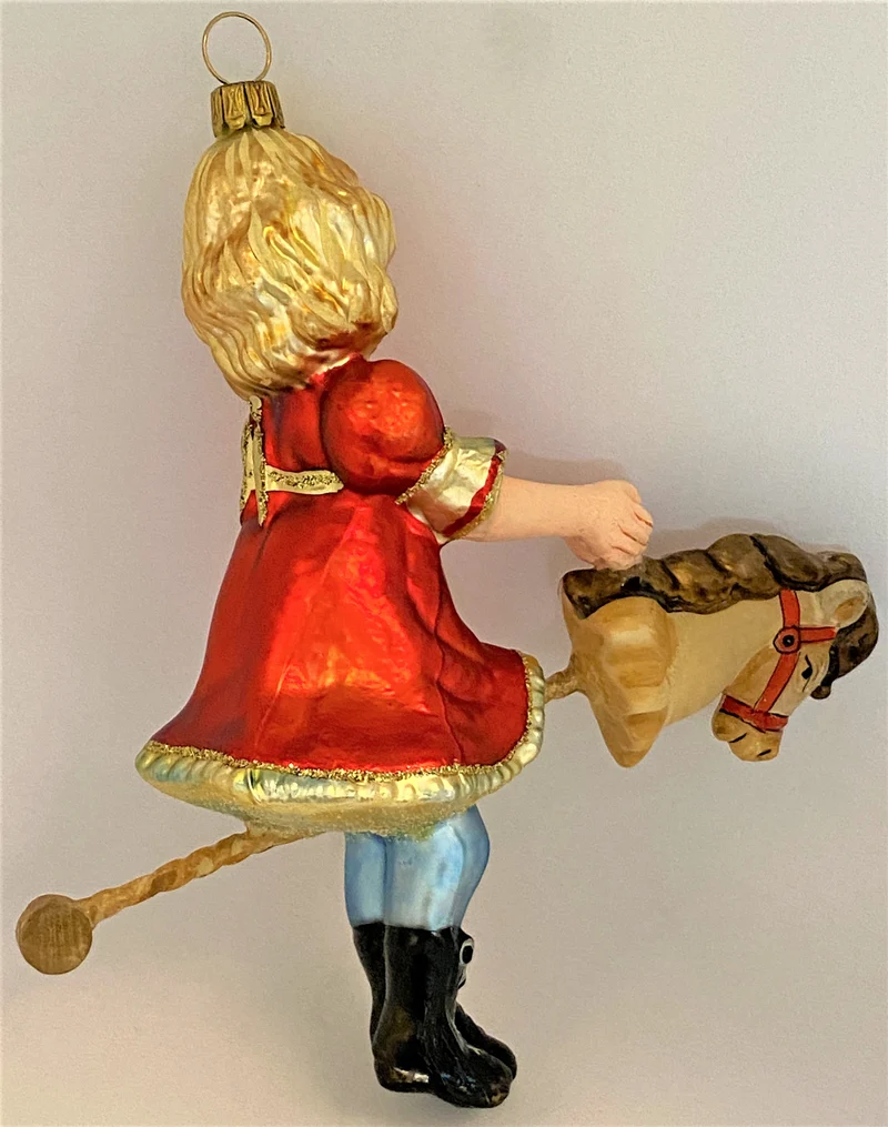 Mädchen mit Stecken-Pferdchen, KOMOZJA MOSTOWSKI