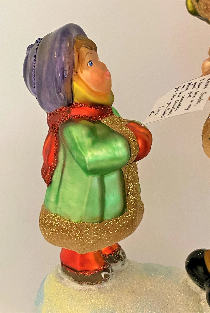 Das Mädchen erzählt dem Weihnachtsmann wie brav es war, KOMOZJA MOSTOWSKI