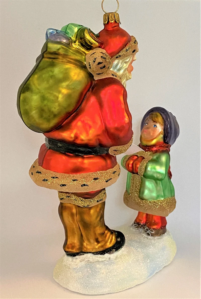 Das Mädchen erzählt dem Weihnachtsmann wie brav es war, KOMOZJA MOSTOWSKI