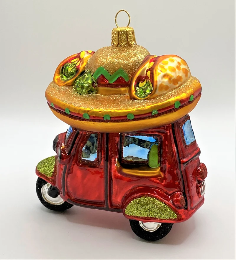 Mexikanischer Taco`s Lieferwagen