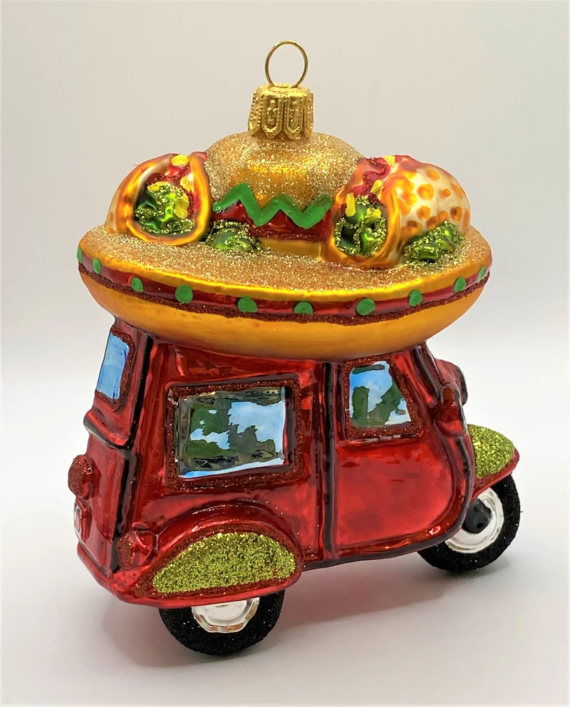 Mexikanischer Taco`s Lieferwagen