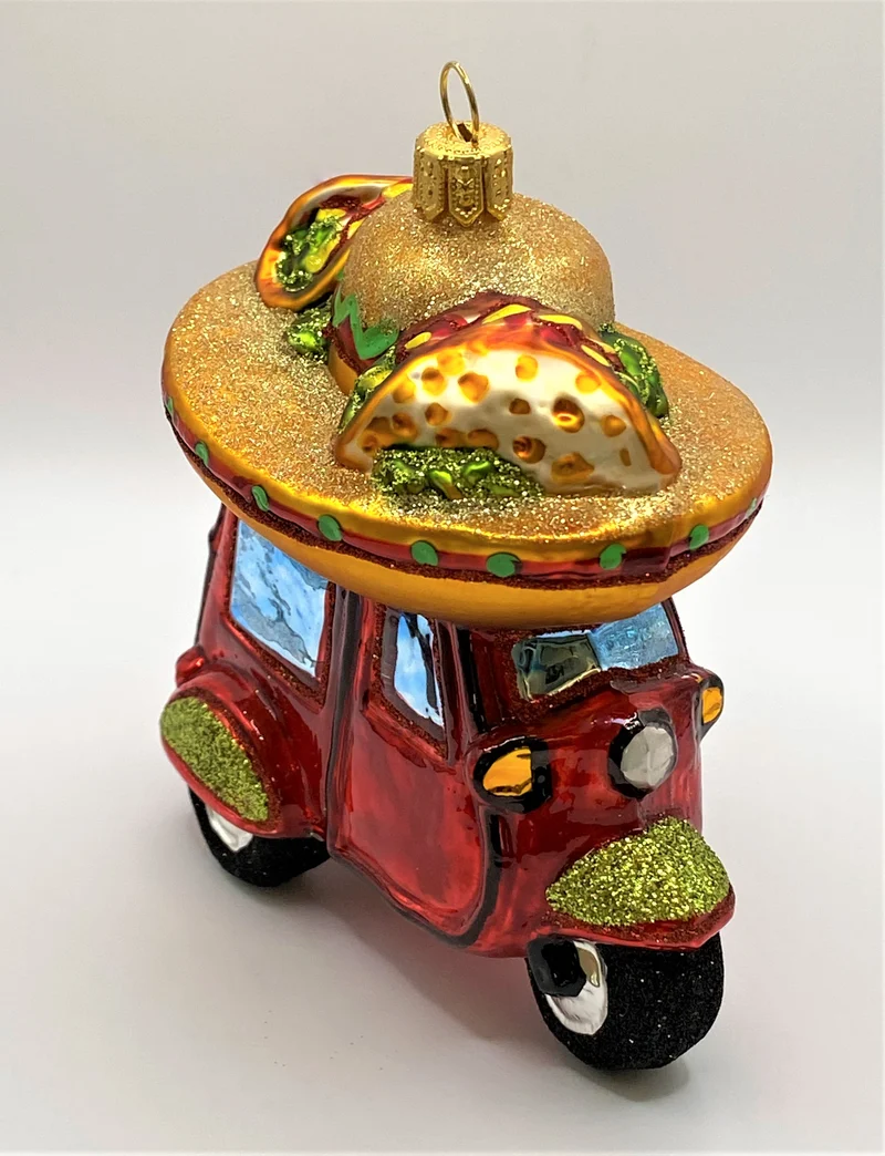 Mexikanischer Taco`s Lieferwagen