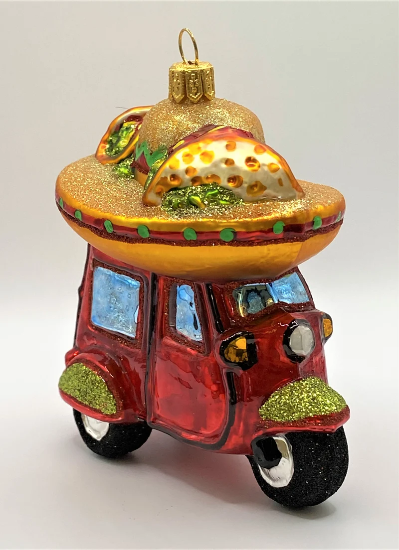 Mexikanischer Taco`s Lieferwagen