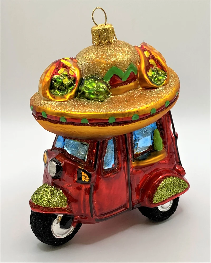 Mexikanischer Taco`s Lieferwagen