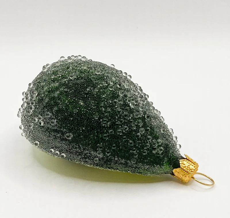 Halbe Glitzer - Avocado