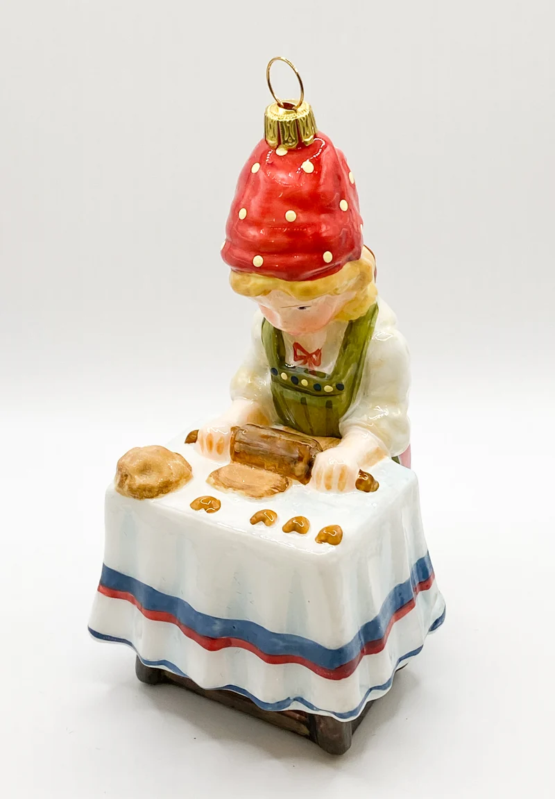 Mädchen backt Weihnachtsguetzli, KOMOZJA MOSTOWSKI