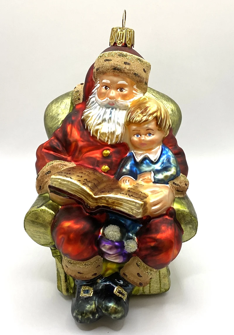 Santa erzählt dem Jungen Weihnachtsgeschichten, KOMOZJA MOSTOWSKI